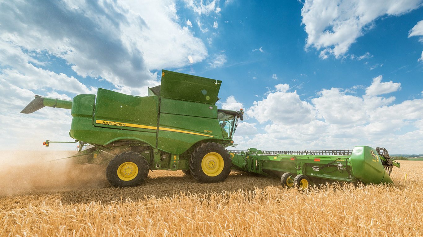 Аренда комбайна John Deere